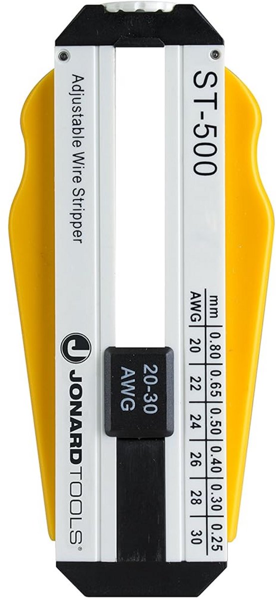 Verstelbare precisie draadstripper voor 20-30 AWG met instelwiel