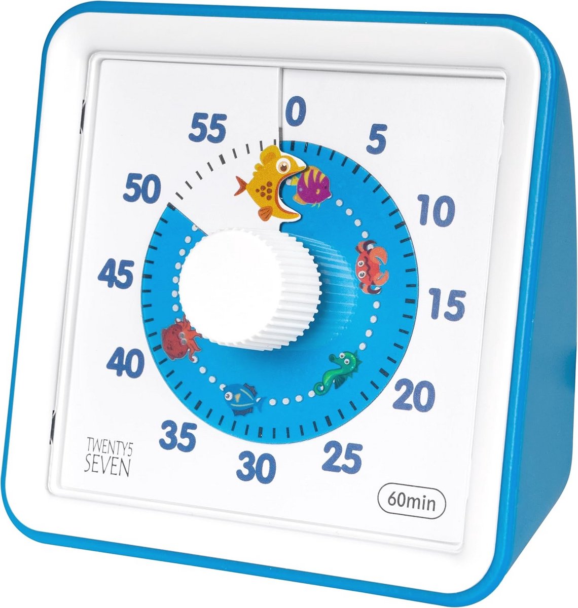Visuele Timer met Beschermhoes - 60 Minuten Afteltimer voor Kinderen en Thuisgebruik