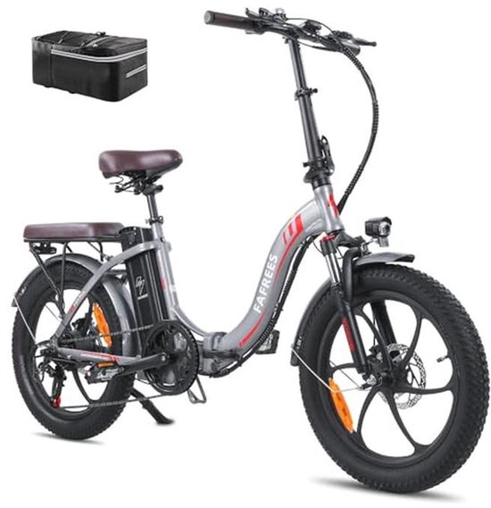 SPATIAL Opvouwbare Elektrische Fiets – 20 Inch – 250W Motor – 40 NM Koppel – 36V 10,4Ah Accu – 7 Versnellingen – LCD-display – Stadsfiets