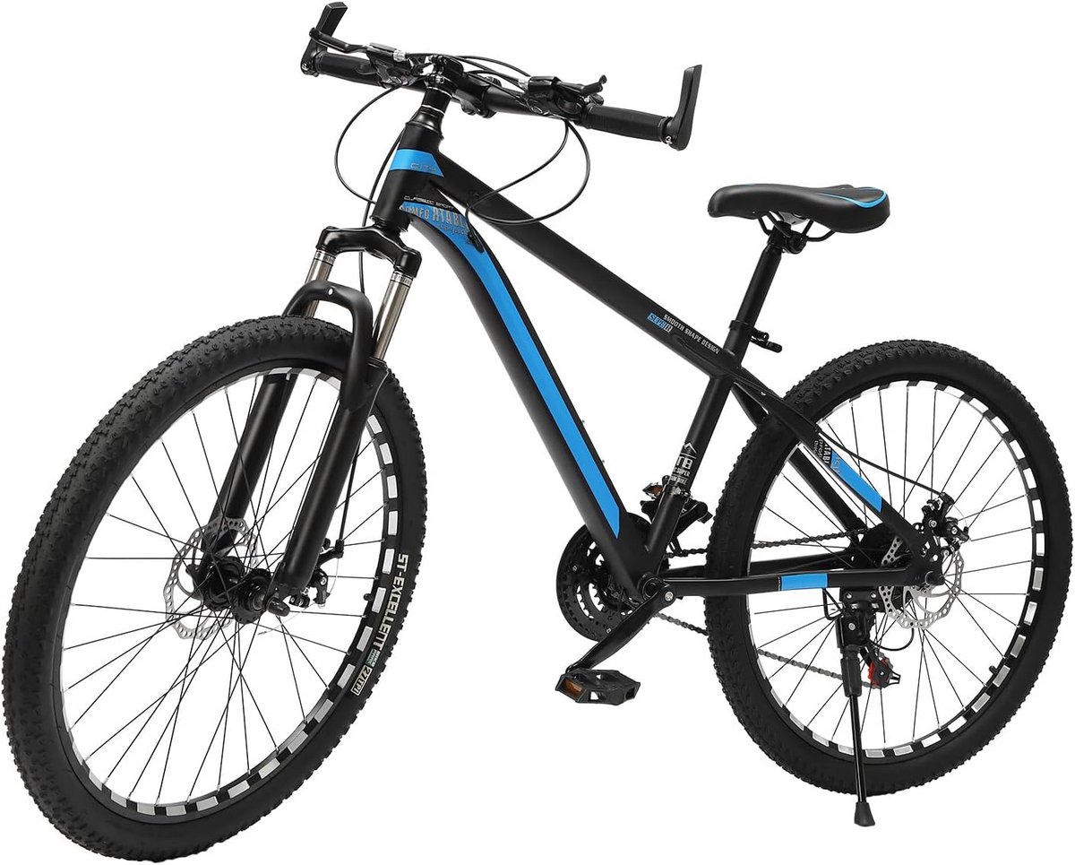 26 Inch Mountainbike met 21 Versnellingen en Schijfremmen voor Jongens en Meisjes