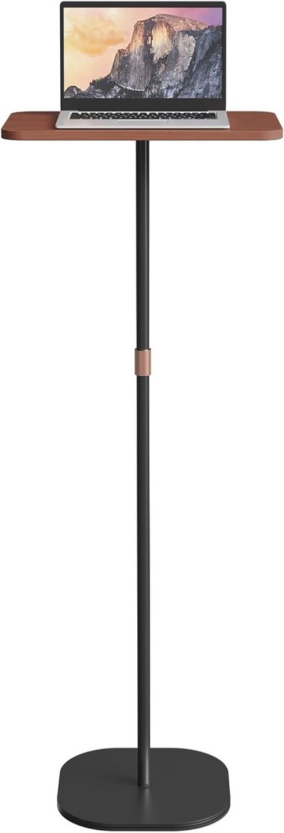 Verstelbare draagbare vloerstandaard voor laptop en projector - Hoogte 47-120 cm