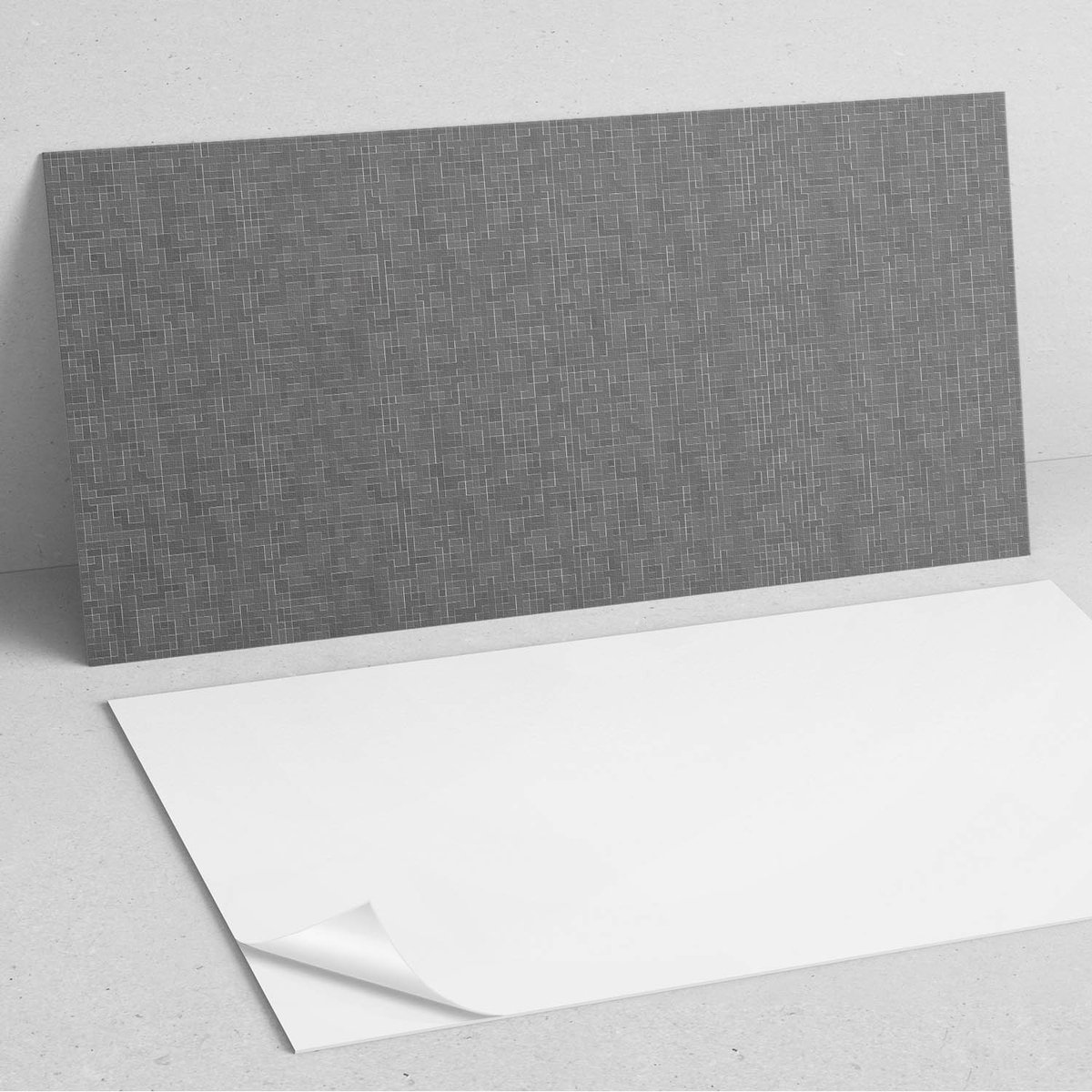 Coloray Wandpanelen Zelfklevend - Geometrisch lijnpatroon PVC Wandpaneel - 100 cm x 50 cm