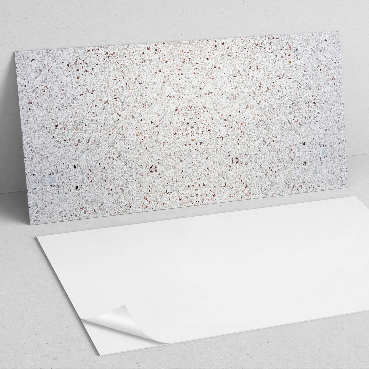 Coloray Wandpanelen Zelfklevend - Natuurlijke steenstructuur PVC Wandpaneel - 100 cm x 50 