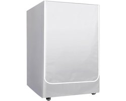Allecta - Waterdichte afdekking voor wasmachine en droger 60 x 65 x 90 cm - Grijs, stofdicht, UV-bescherming