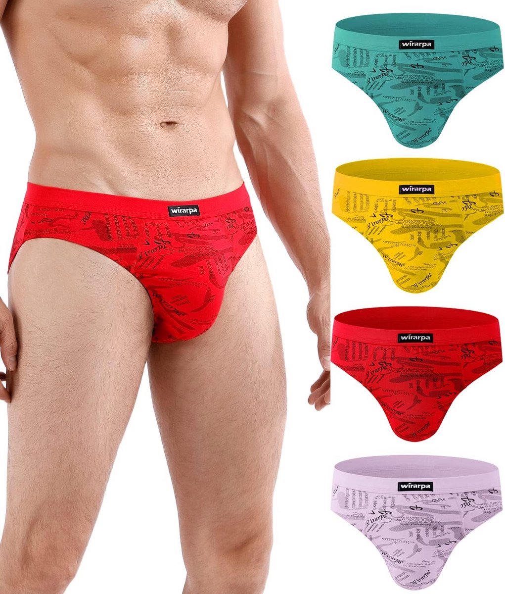 Heren Slips Microvezel Onderbroeken Set - Comfortabel Stretch Ondergoed Maat S-XXXL