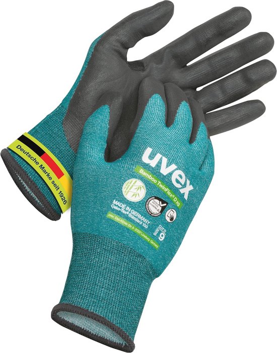 CERVA Werkhandschoenen Bunting Light Poly Zwart Maat 10/XL 12 Paar