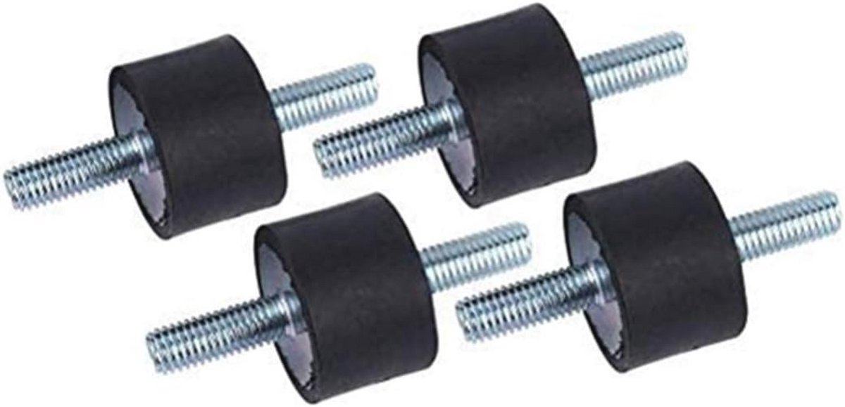 Rubber Schokdemper Antitrilling Silent Block voor Coil Compressor Pomp - M8 30 * 20