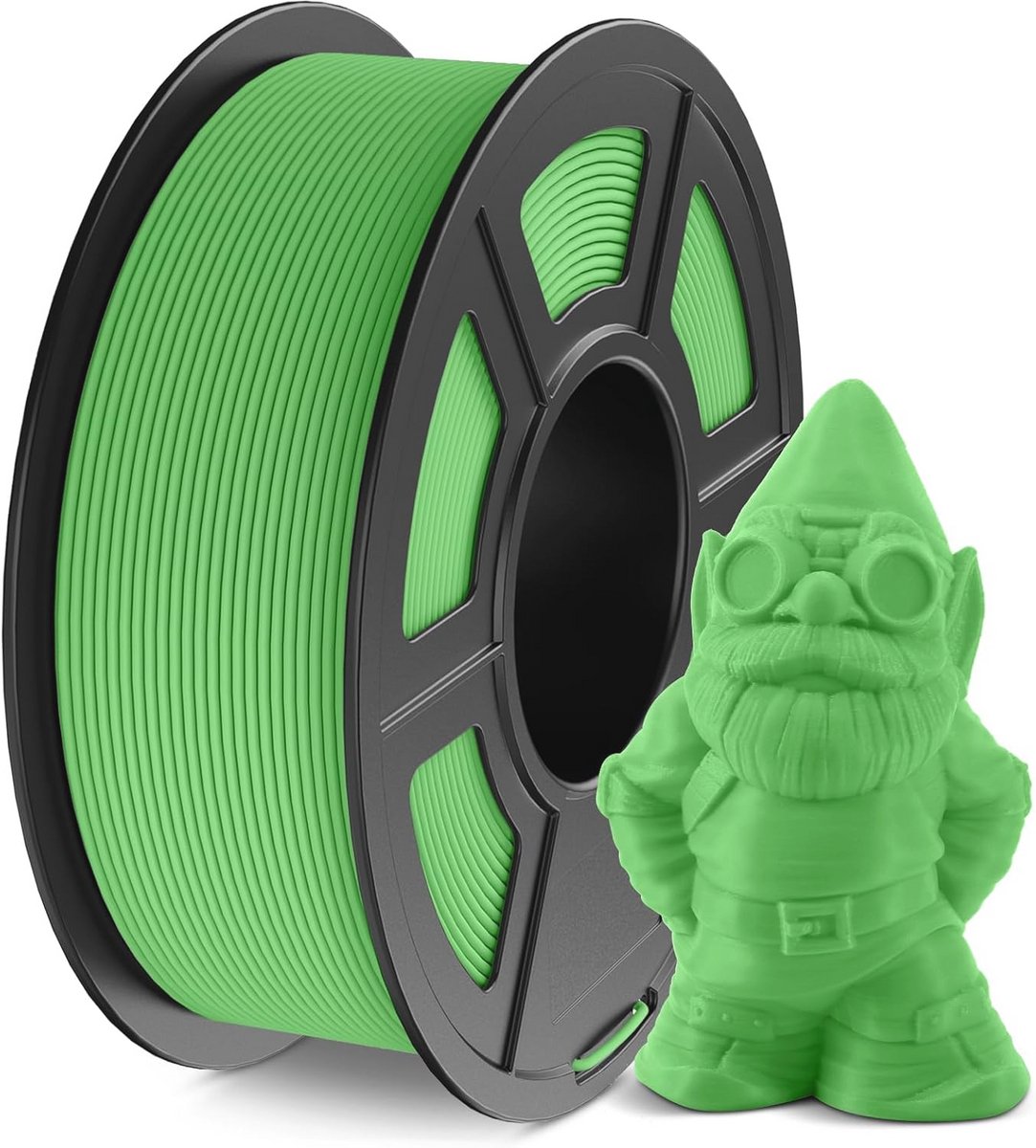 Matte PLA Filament 1.75mm voor 3D Printers - 1.1 kg Spool - Nauwkeurige Afmetingen