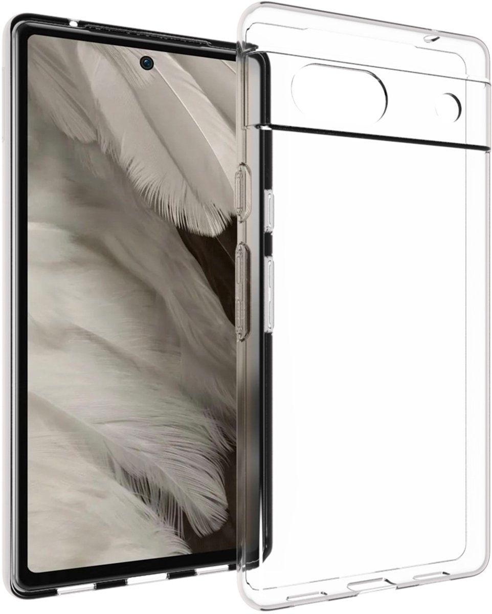 Accezz Hoesje - Geschikt voor Google Pixel 7a - Clear Backcover - Transparant