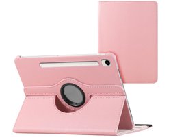 imoshion Tablet Hoes - Geschikt voor Samsung Galaxy Tab S10 FE / Galaxy Tab S9 11.0 inch FE / Galaxy Tab S9 11.0 inch / Galaxy Tab S10 Lite - 360° Draaibare Bookcase - Roze