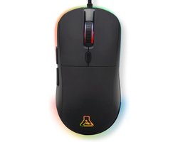 The G-Lab – Kult Cobalt - Wired USB Gaming Mouse - Ultra responsive sensor up to 12800 dpi, comfortable and light, 6 keys, RGB adjustable - 100% customizable gaming mouse - PC/PS4/PS5 - New