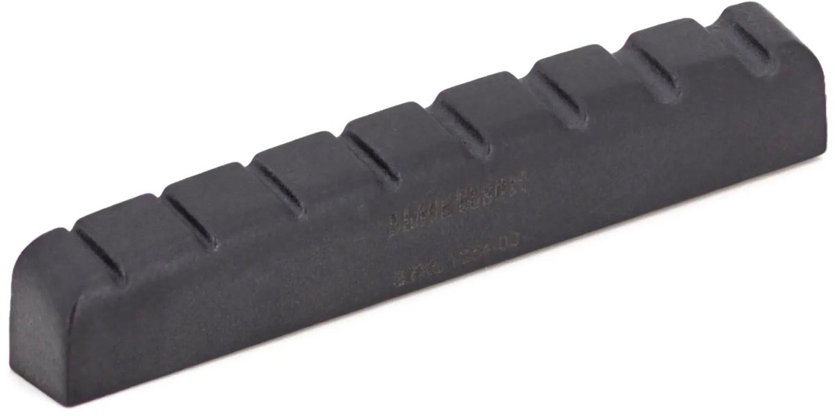 Graph Tech PT 1354 00 TUSQ XL Slotted Guitar Nut 8-Snarig – Elektrisch, S-Style, Plat