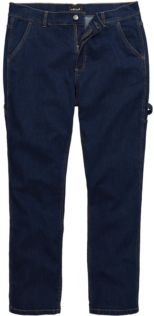 Men Plus - Heren - Workwear-jeans denim Regular Fit 5-pocket - Donkerblauw denim - Maat 56