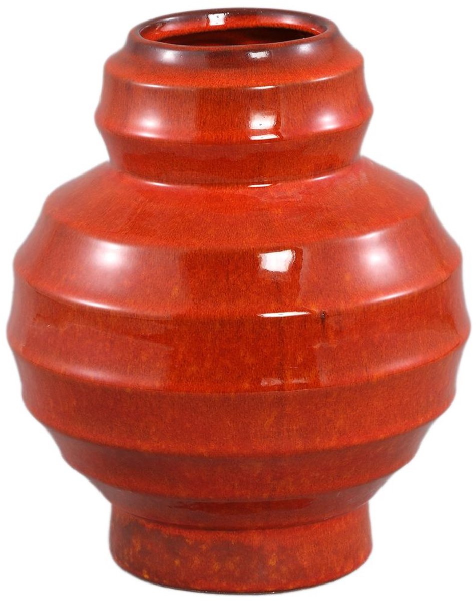 PTMD Vaas Portian - Oranje - 24.5x24.5x30cm