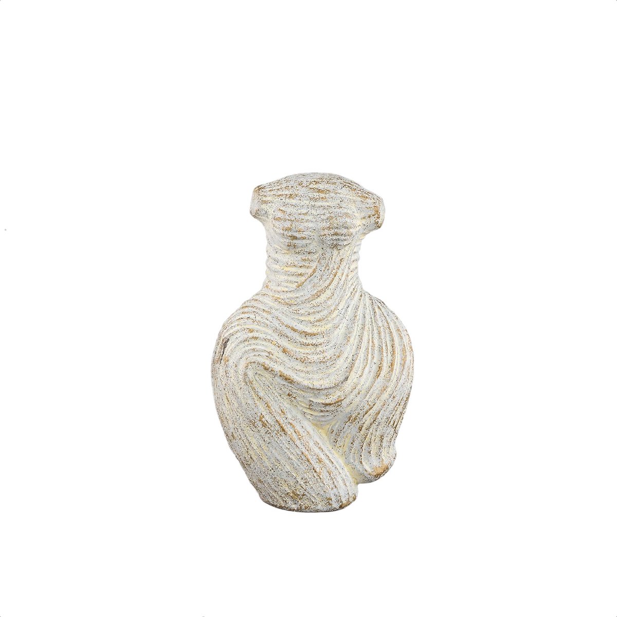 PTMD - Beeld Sophi - Wit - 16x12x26cm