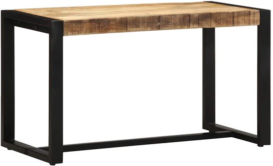 vidaXL - Banc - 80x35x45 - cm - solide - brut - bois - manguier