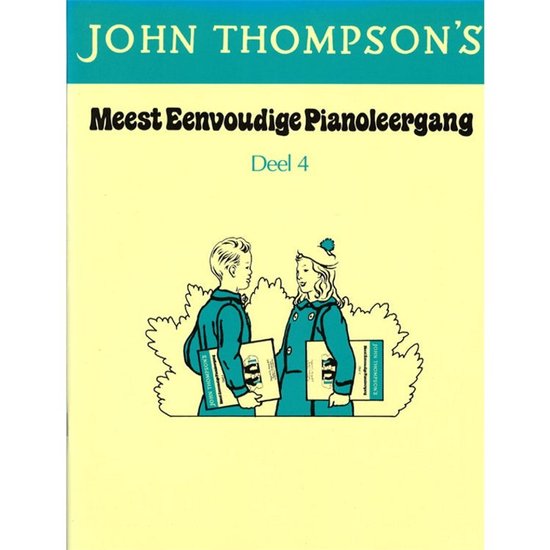 John Thompson's Meest Eenvoudige Pianoleergang - cover
