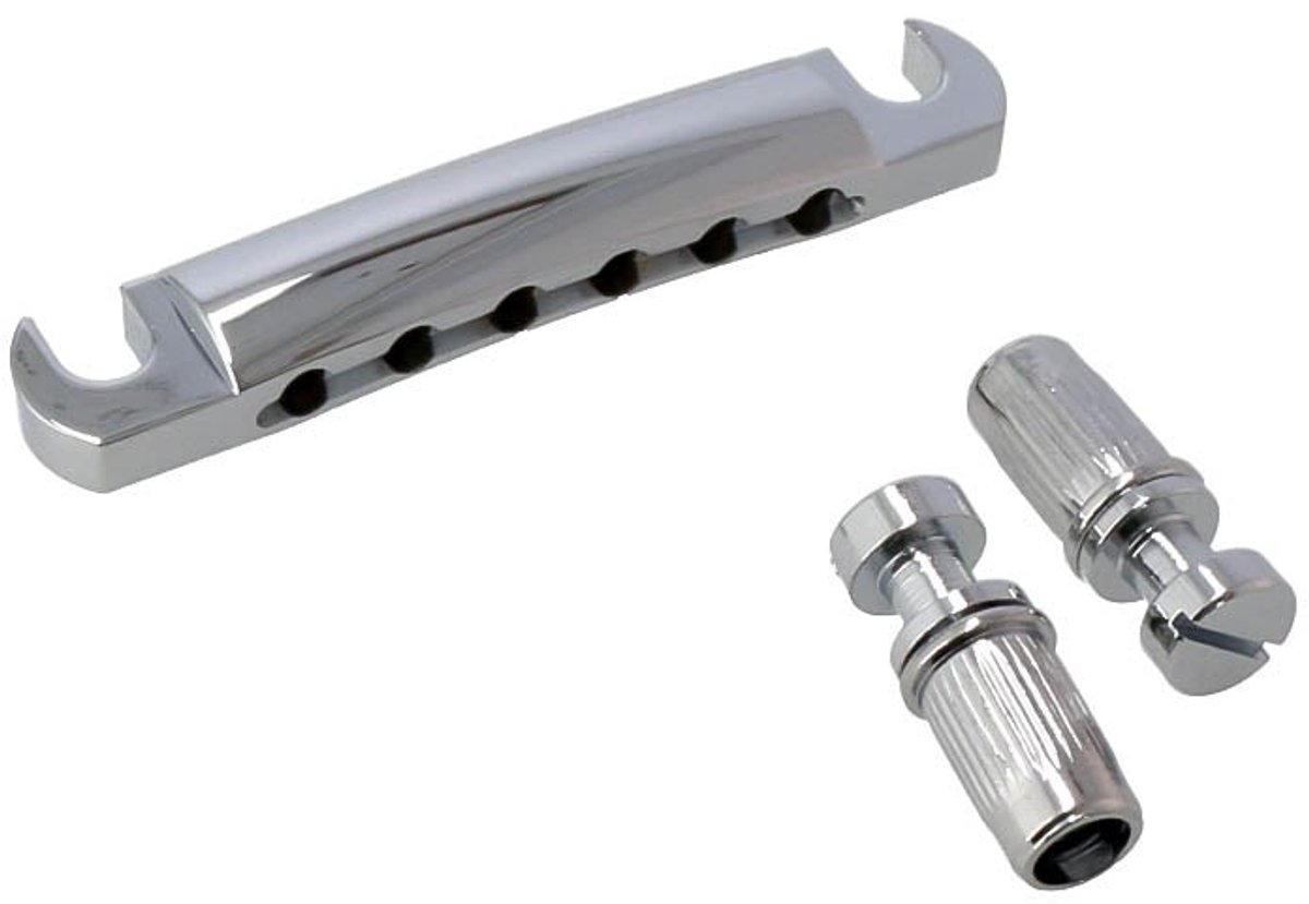 Staartstuk voor gitaar chrome Fazley 10609