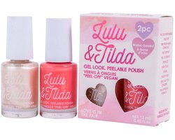 Lulu & Tilda - Afpelbare Nagellak Set - Love is in the Pair - 2st.