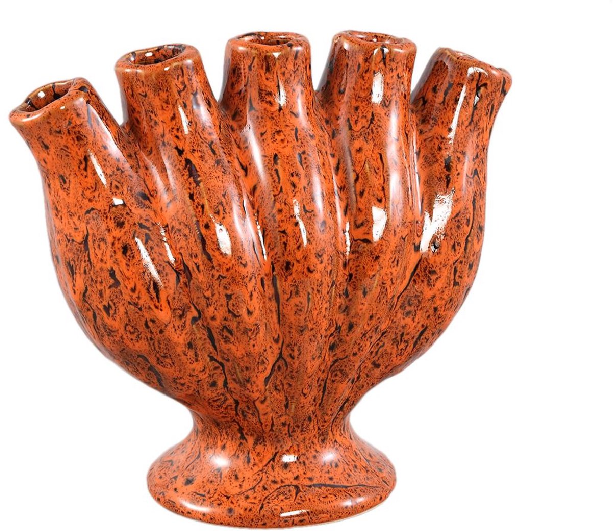 PTMD Vaas Gylian - Oranje - 22x12x21cm