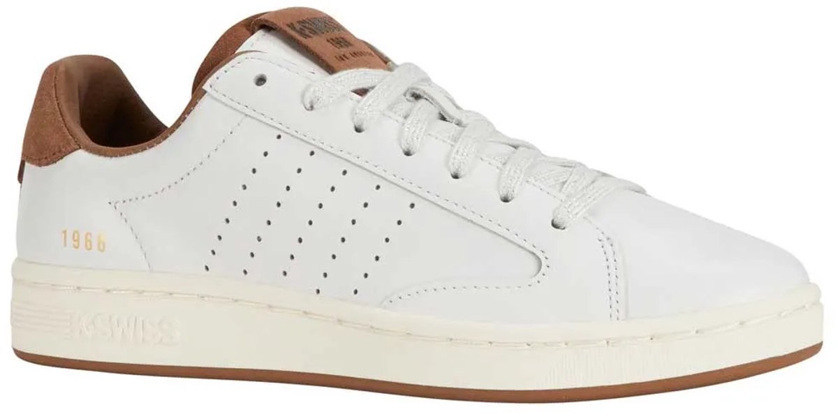 K-swiss Lifestyle Lozan Klub Leather Schoenen Wit EU 41 Vrouw