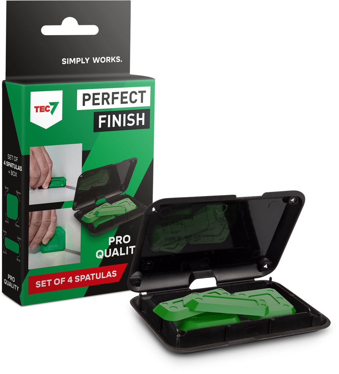 Tec7 Perfect Finish Afstrijkset
