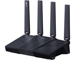 GL.iNet Flint 3e GL-BE6500 router - Wi-Fi 7 - 5x 2.5G - Hoge Snelheid -Uitgebreide Dekking