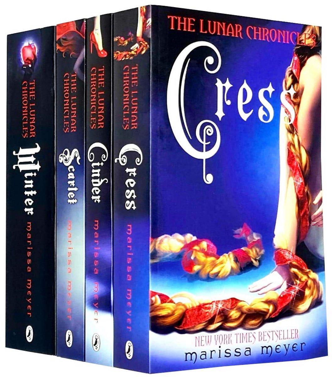 Lunar Chronicles Serie 4 Boeken Set - Cinder, Scarlet, Tuinkers, Winter