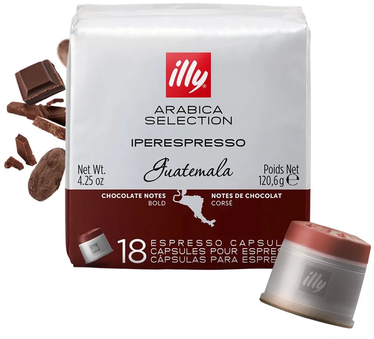 illy Capsules Iperespresso Arabica Selection Guatemala 6 x 18 stuks