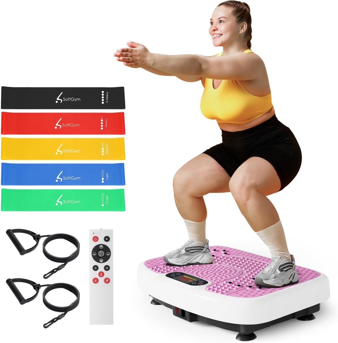 Trillingsplaat voor Lymfedrainage en Gewichtsverlies - Hele Body Workout Trillingsplatform