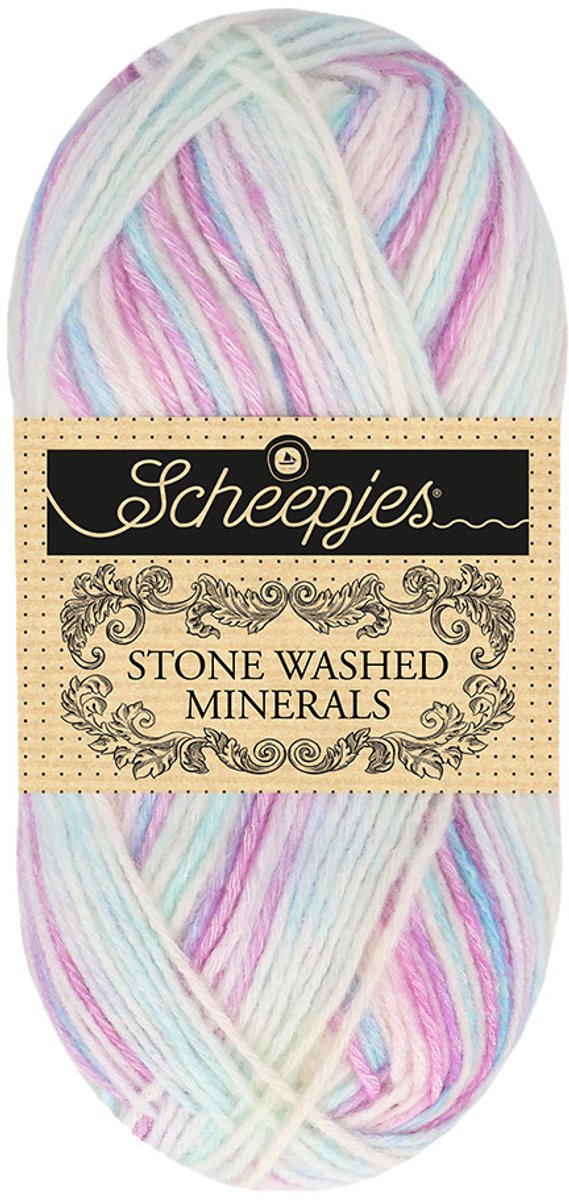 Scheepjes Stone Washed Minerals - 907 Amethyst Mist