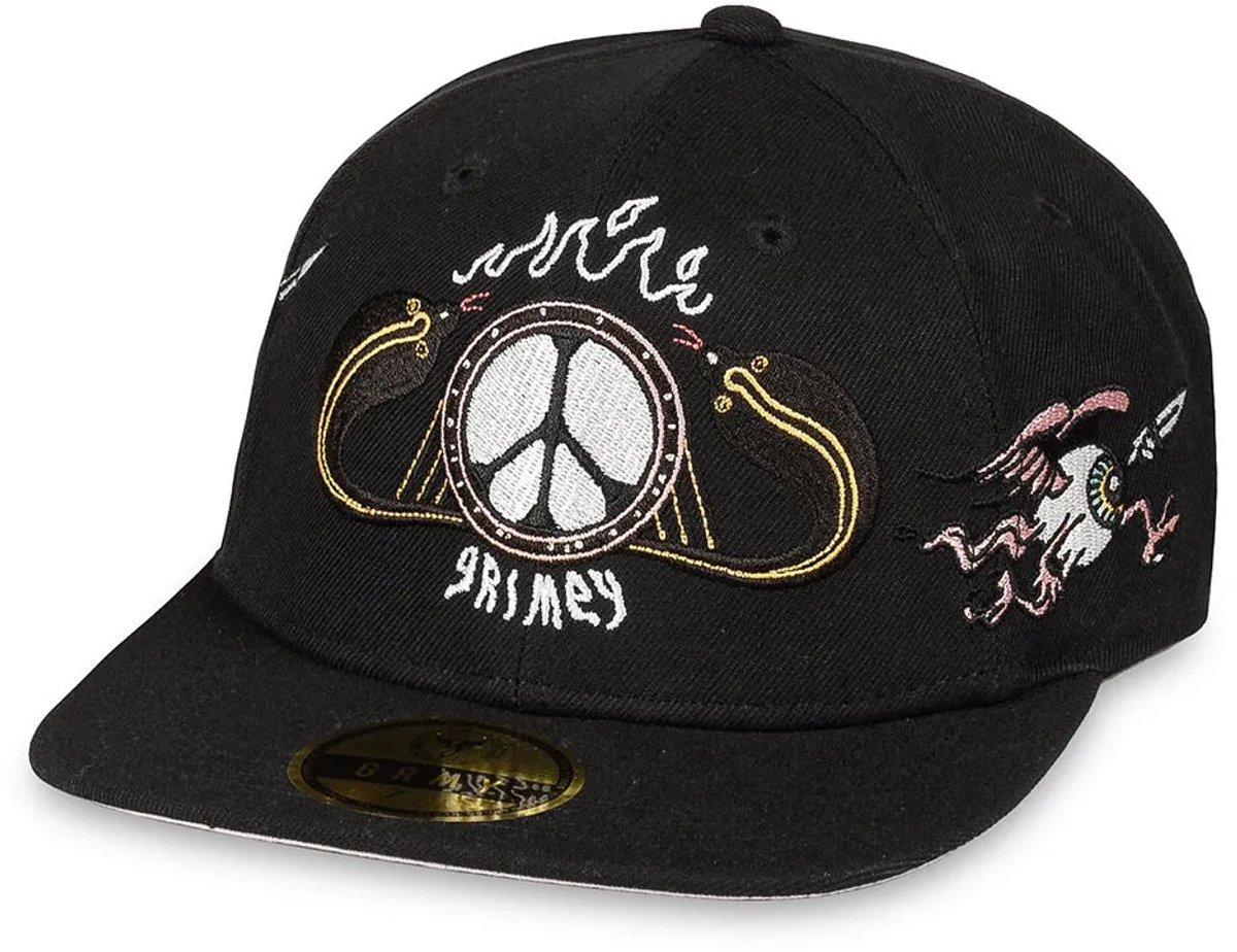 Grimey Peace Within Snapback Cap Zwart 7 3/75