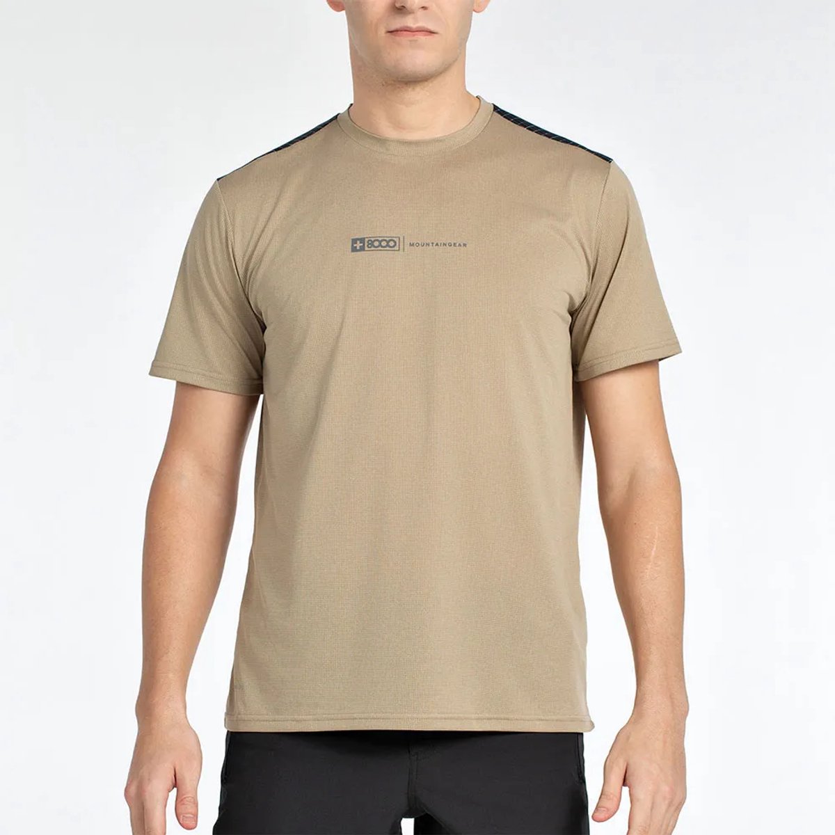 +8000 Trubel T-shirt Met Korte Mouwen Beige XL Man