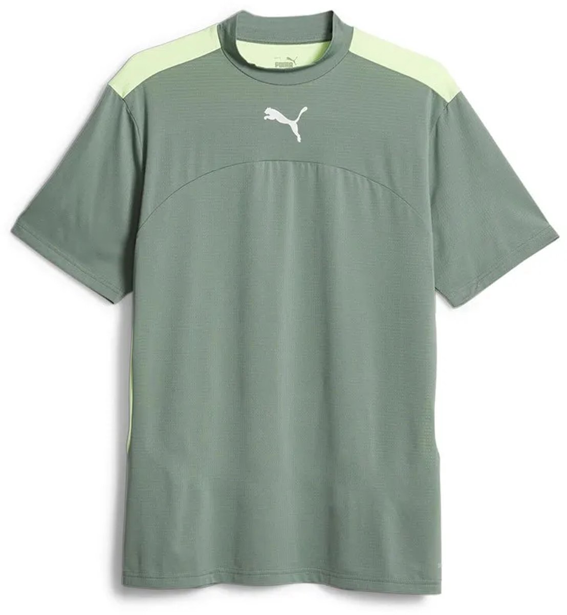 Puma Individual Winterize T-shirt Met Korte Mouwen Groen L Man,Vrouw