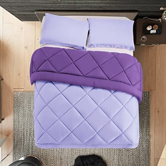 Lush Décor Solid Kantha Pick Stitch Yarn Dyed Cotton Woven 3-Piece Quilt Set, Full/Queen - Macy's