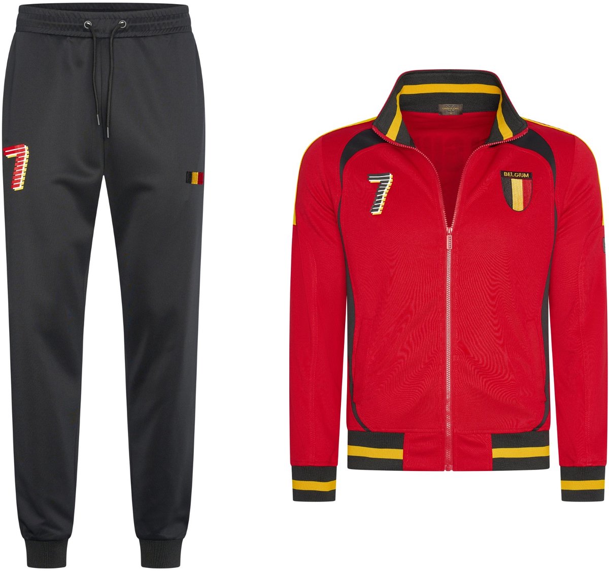 Cappuccino Italia - WK 2026 Trainingspak België - Rood - Maat L