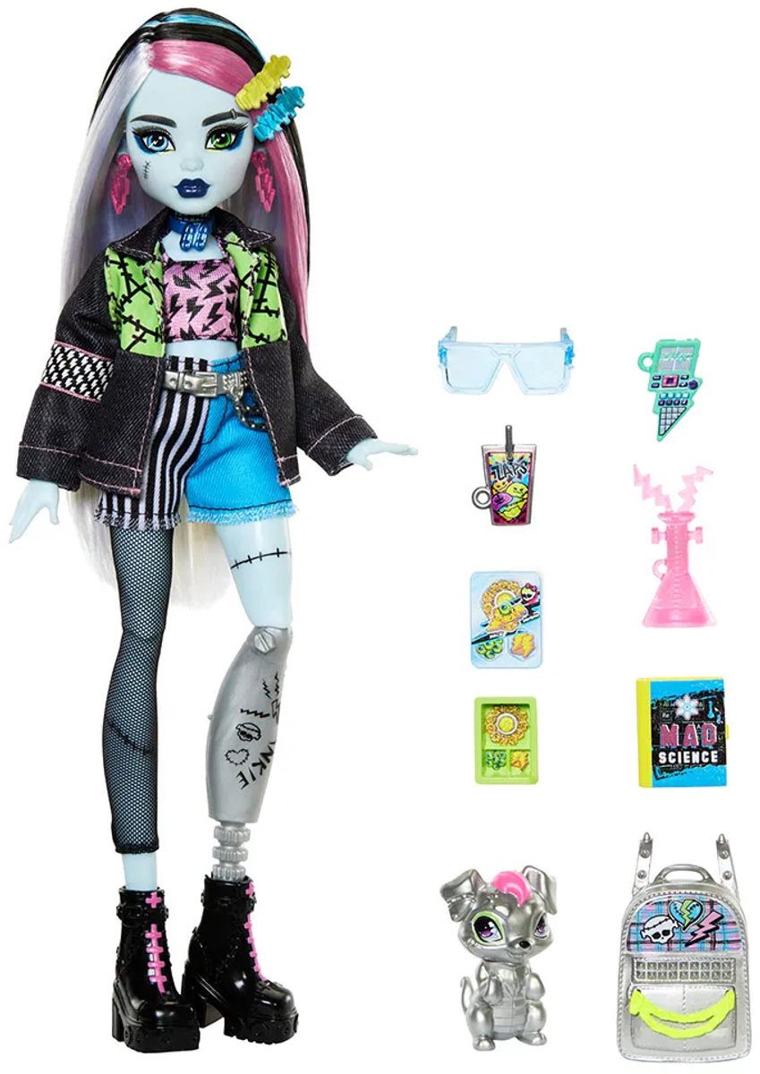Monster High Frankie Stein - Modepop — afbeelding 2