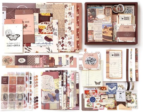 OuryTech Scrapbook Accessoires, 150 Stuks Stickers voor