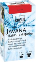 Javana Red Batik Textile Dye - 70 ml de peinture tie dye