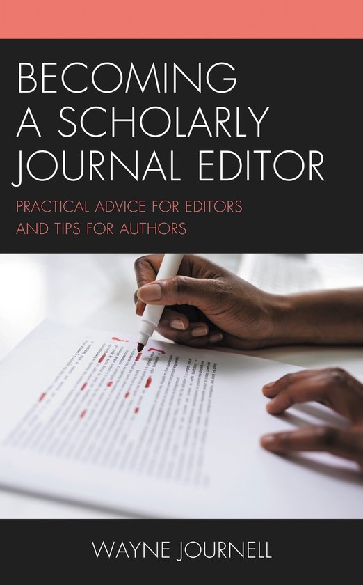 Becoming a Scholarly Journal Editor - cover