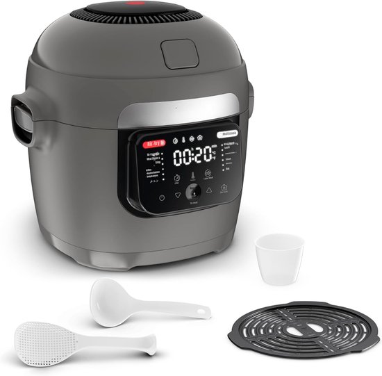 MMP® Multicooker - Multicookers - Grijs - ‎38cm x 36cm x 35cm