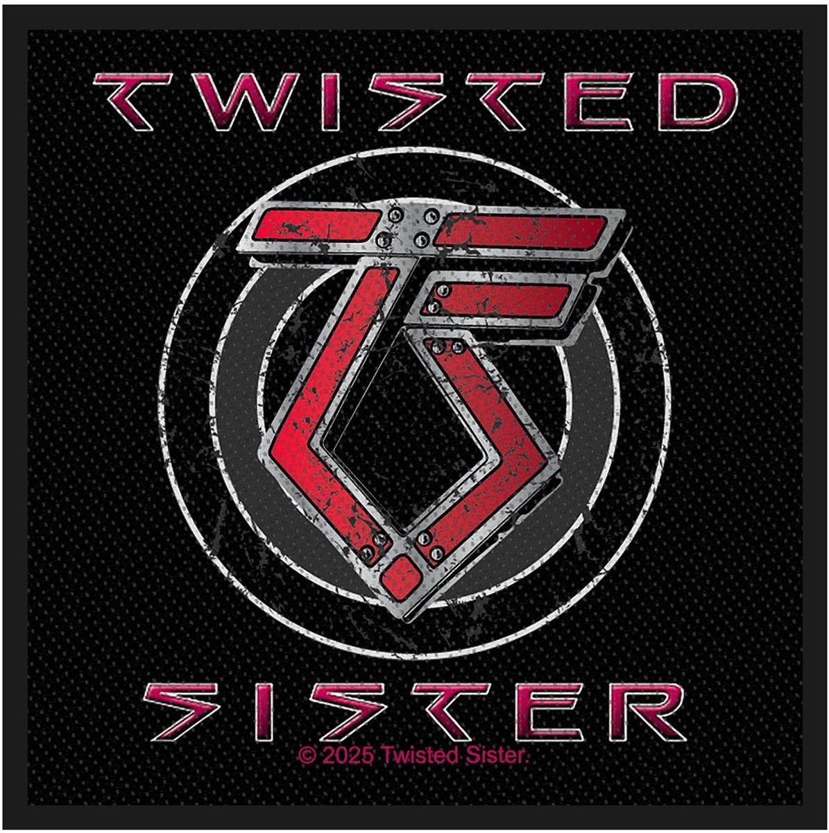 Twisted Sister TS Logo - Patch
