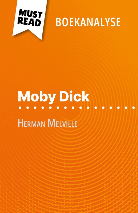 Moby Dick van Herman Melville (Boekanalyse) - cover