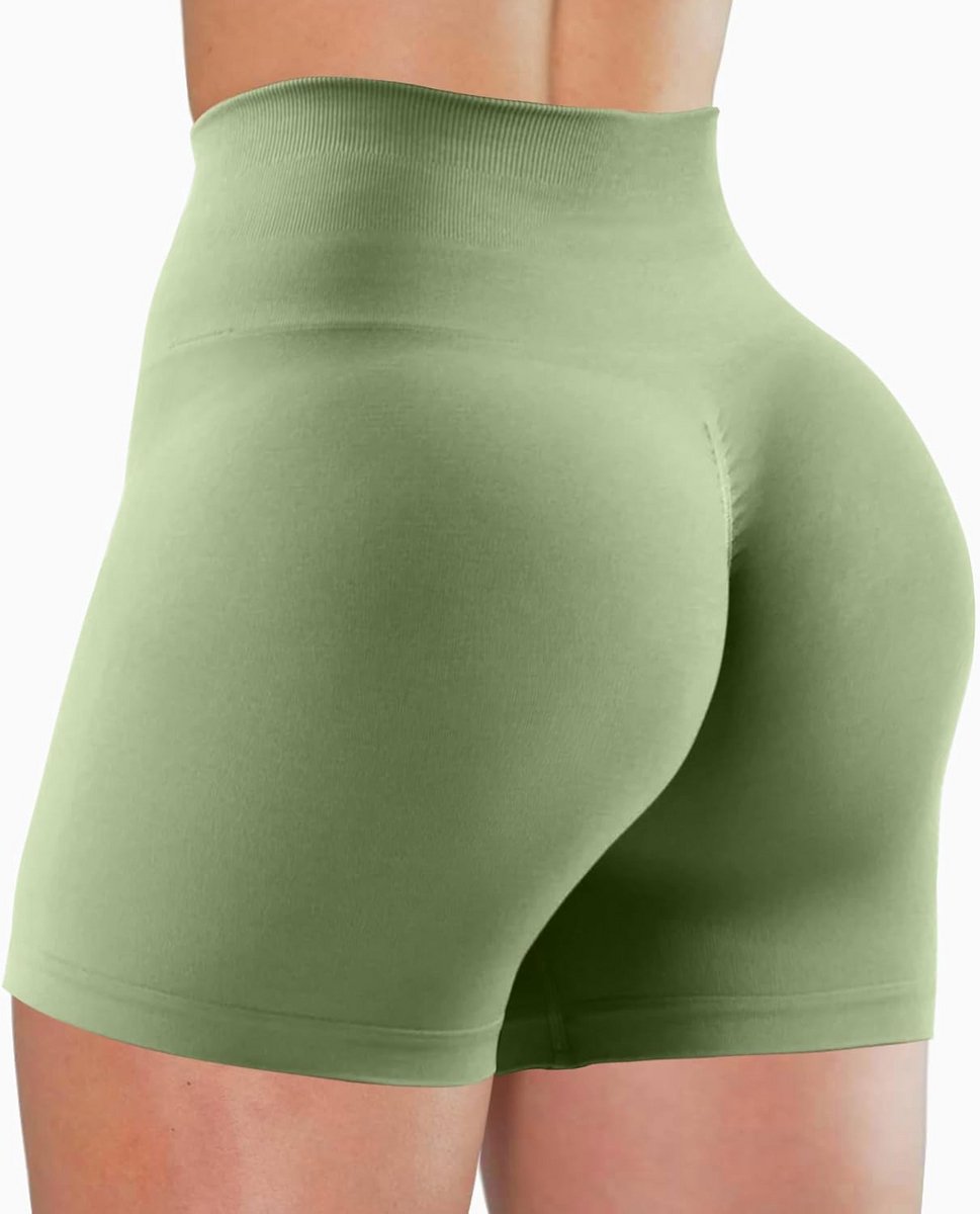 Naadloze Billenliftende Shapewear Short met Hoge Taille voor Dames - Ideaal voor Sport en Yoga