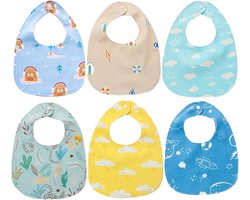 Waterproof Newborn Bibs Bandana - Soft Cotton and Absorbent for Baby Food