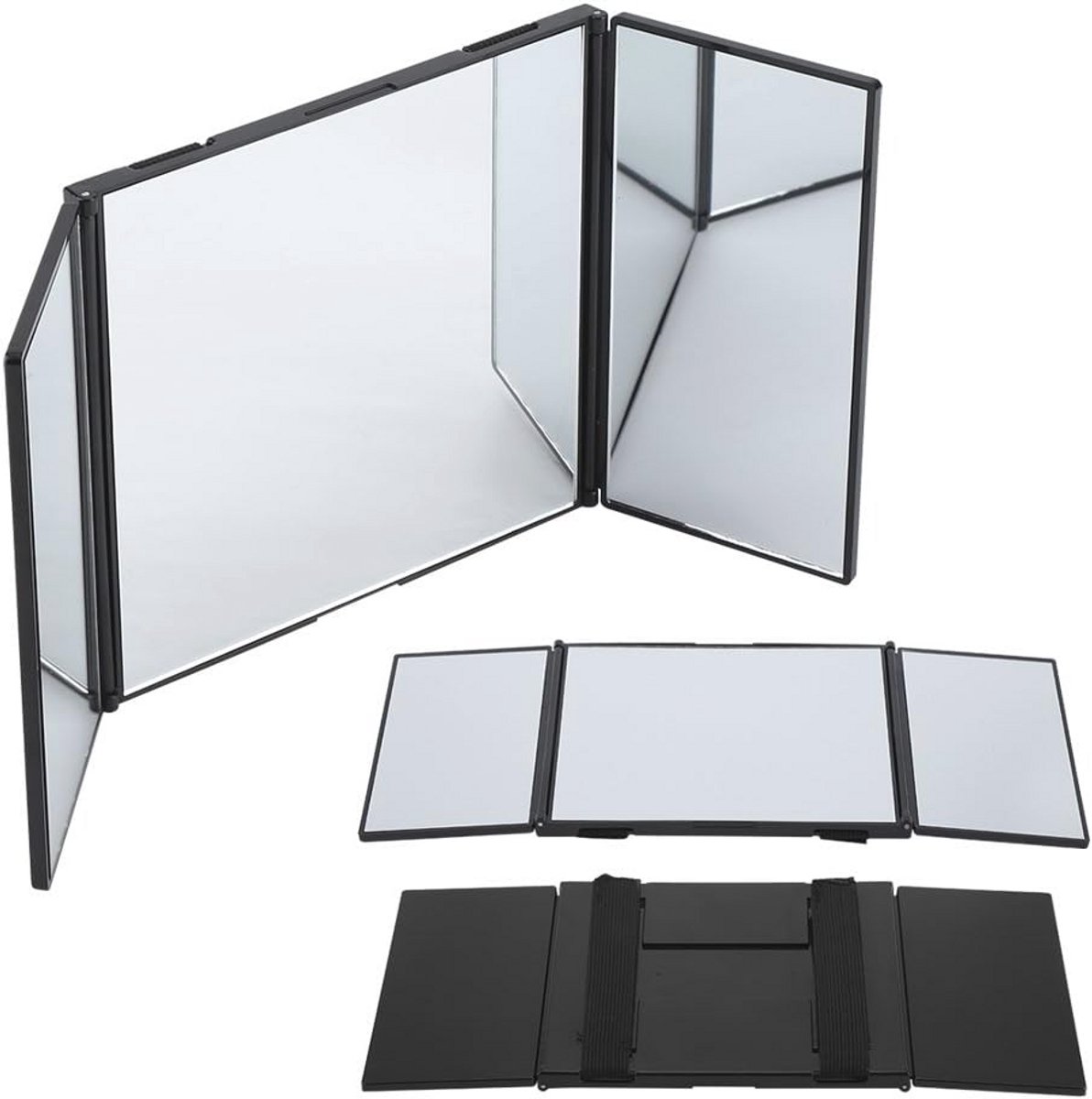 Opvouwbare make-up spiegel voor auto - Decoratief accessoire voor zonneklep
