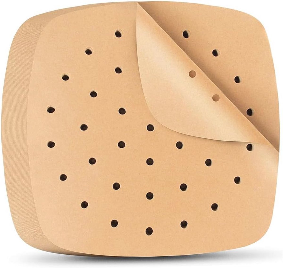Geperforeerde Bakpapieren voor Airfryer - 100 Stuks