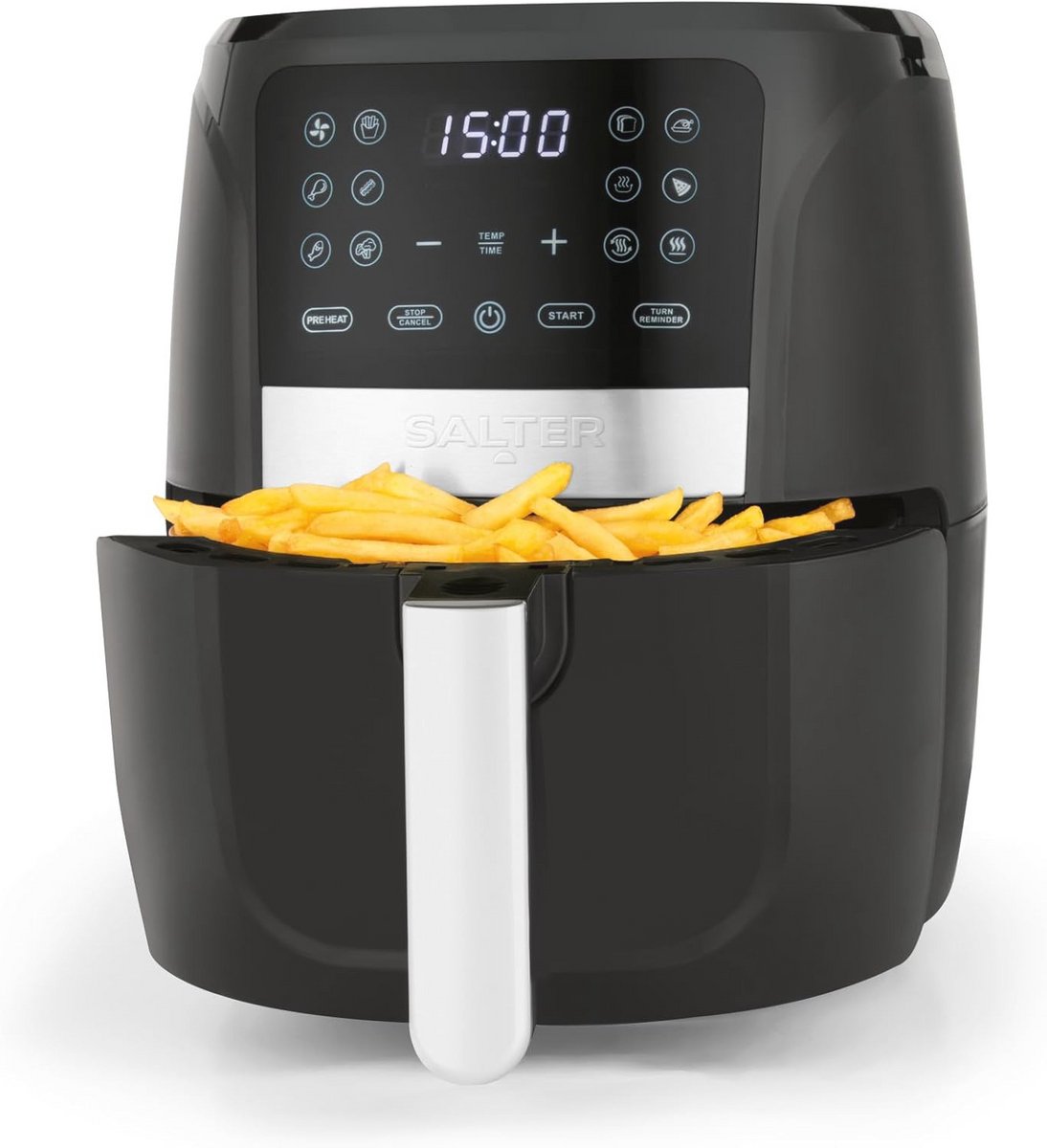 Digitale Airfryer 5.7L - Gezond Koken met 12 Functies en LED Display