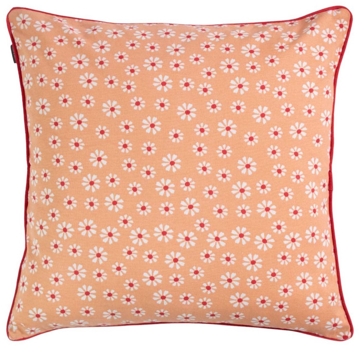 Linen & More Daisy Flowers Kussen oranje 50x50cm