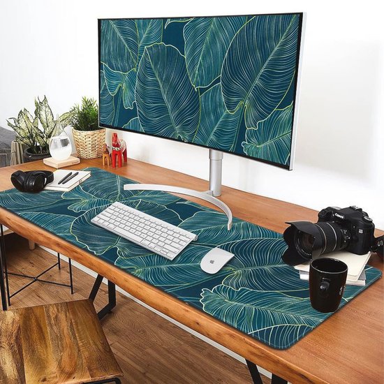 Grote gamingmuismat (80 × 30 × 0,3 cm) - Duurzame antislip ondergrond met wasbare afwerking voor gamers en kantoren — afbeelding 4